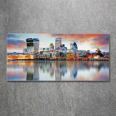 Bild auf Acrylglas London-Panorama