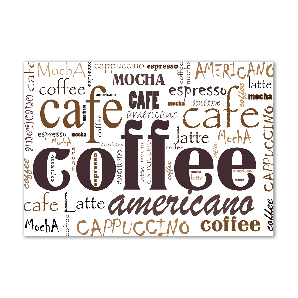 Foto auf Acryl Kaffee