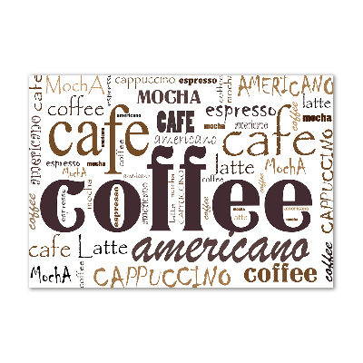 Foto auf Acryl Kaffee