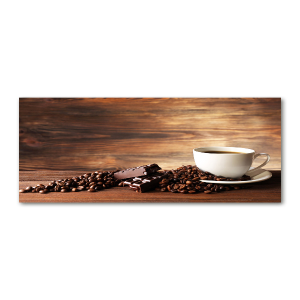 Acrylglas-Druck Kaffee und Schokolade