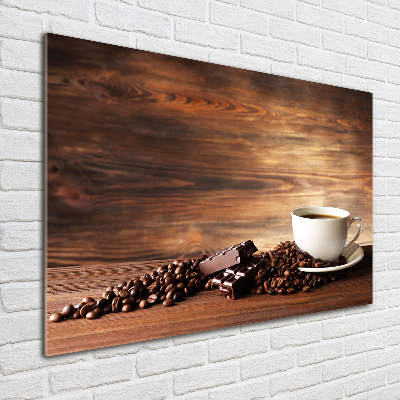 Acrylglas-Druck Kaffee und Schokolade