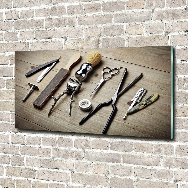 Bild auf Acrylglas Herrenfriseur