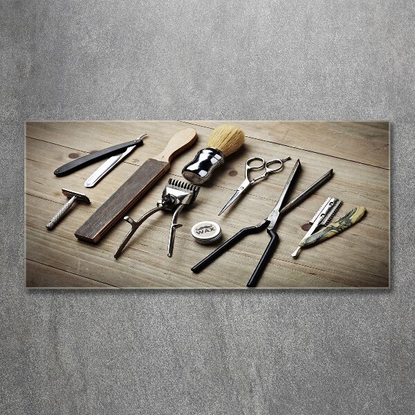 Bild auf Acrylglas Herrenfriseur