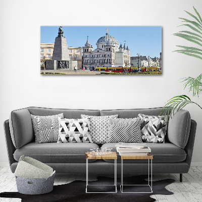 Acrylbild Fotodruck Freiheitsplatz Łódź