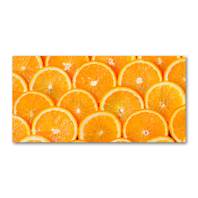 Acrylglas-Druck Orangenscheiben