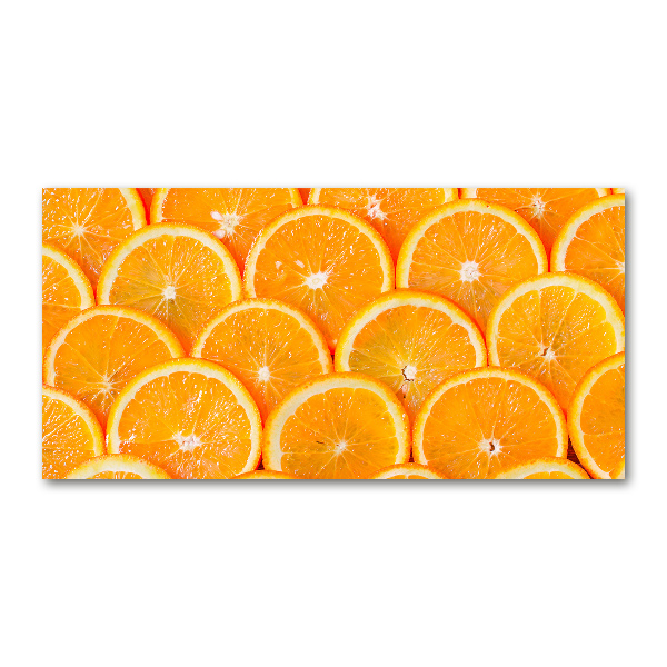Acrylglas-Druck Orangenscheiben
