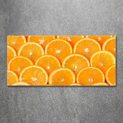 Acrylglas-Druck Orangenscheiben
