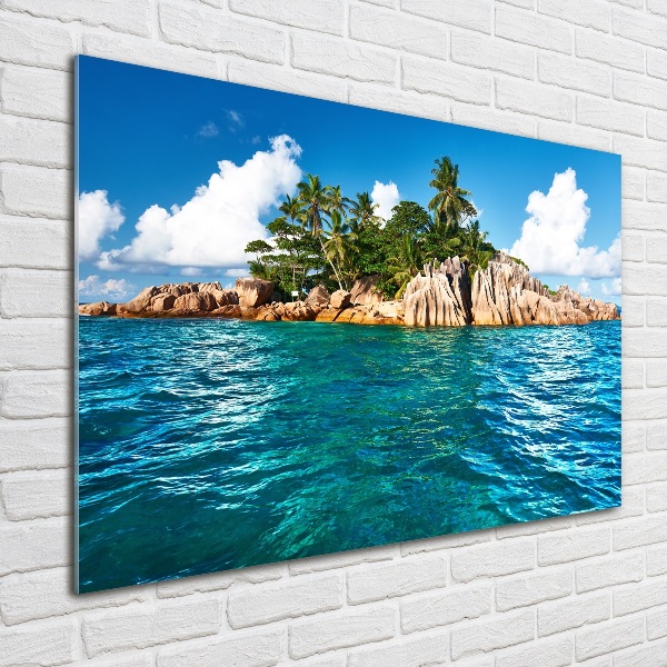 Foto auf Acryl Tropische Insel