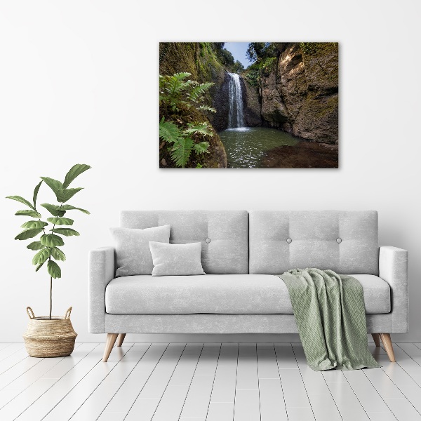 Bild auf Acrylglas Wasserfall auf Sardinien