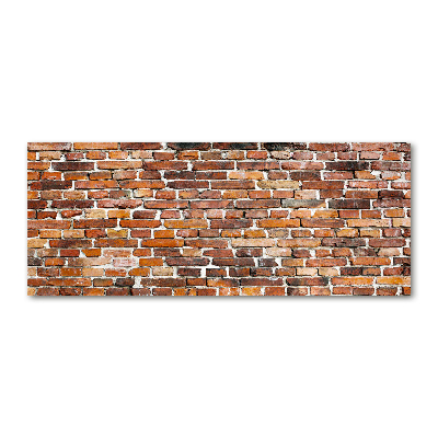 Foto auf Acryl Ziegelmauer