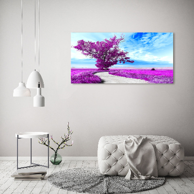 Foto auf Acryl Baum und Pfad
