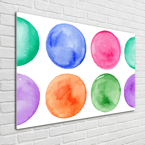 Bild auf Acrylglas Farbige Kreise