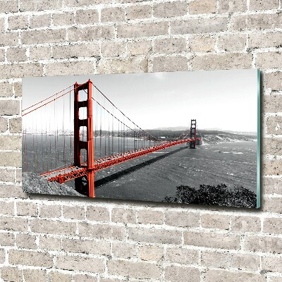 Bild auf Acrylglas San Francisco Brücke