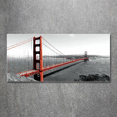 Bild auf Acrylglas San Francisco Brücke