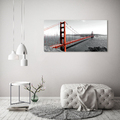 Bild auf Acrylglas San Francisco Brücke