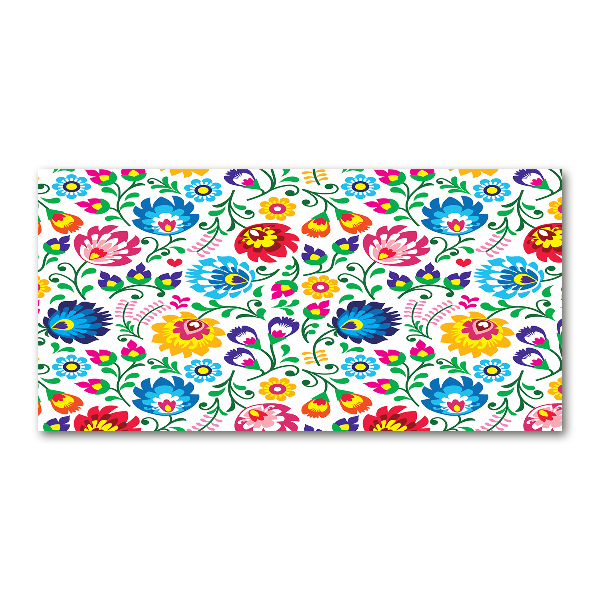 Acrylbild Fotodruck Ethnisches Muster