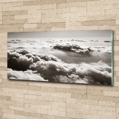 Foto auf Acryl Wolken aus der Vogelperspektive