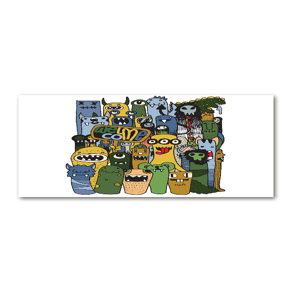 Foto auf Acryl Verrückte Monster