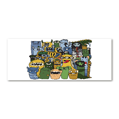 Foto auf Acryl Verrückte Monster