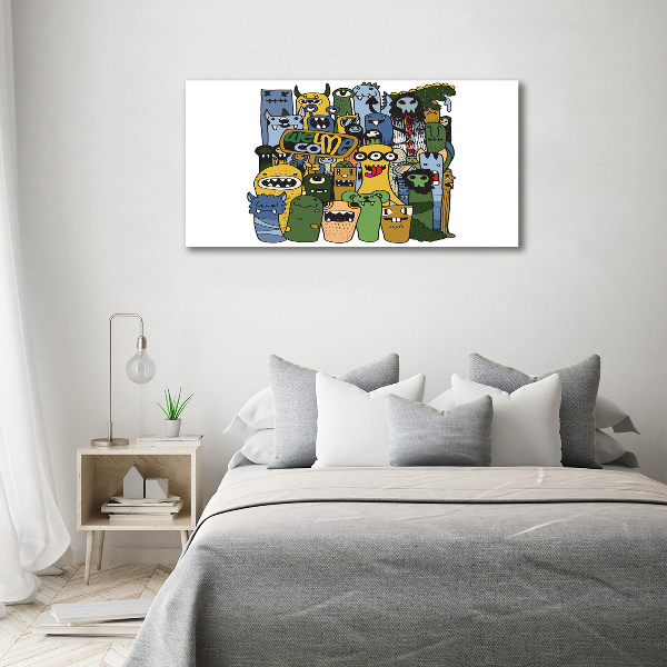 Foto auf Acryl Verrückte Monster