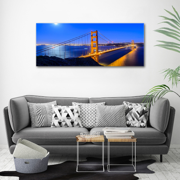 Acrylbild Fotodruck San Francisco Brücke