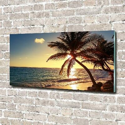 Acrylbild Fotodruck Tropischer Strand