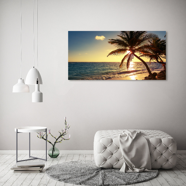 Acrylbild Fotodruck Tropischer Strand