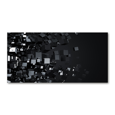 Foto auf Acryl 3D-Abstraktion