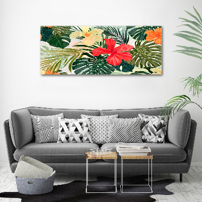 Bild auf Acrylglas Hawaiianische Blumen