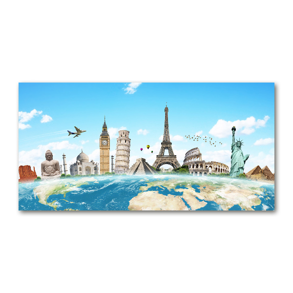 Acrylbild Fotodruck Denkmäler der Welt