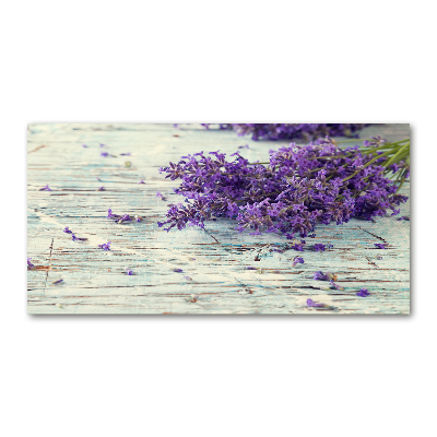 Acrylglas-Druck Lavendel