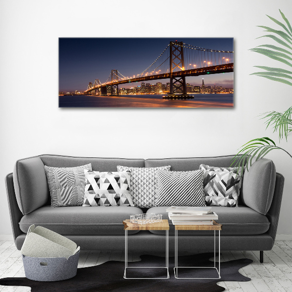 Foto auf Acryl San Francisco Brücke