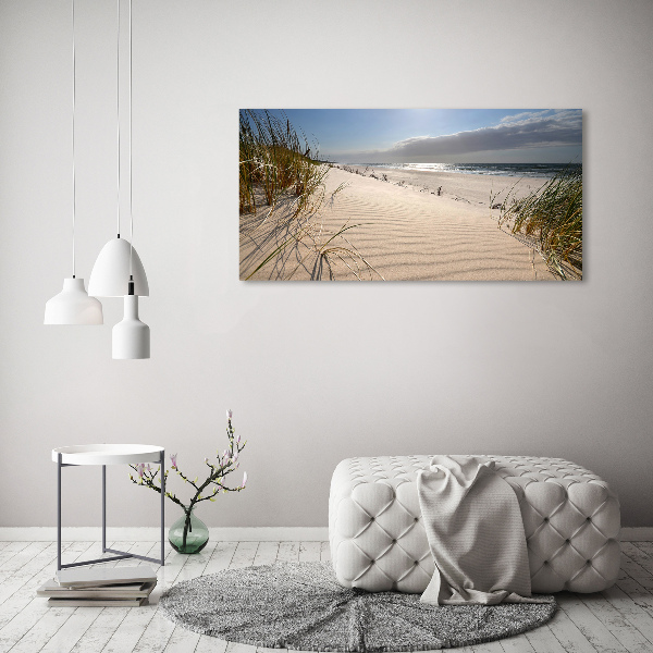 Acrylglas-Druck Strand von Mrzeżyno