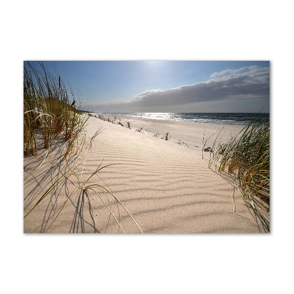 Acrylglas-Druck Strand von Mrzeżyno