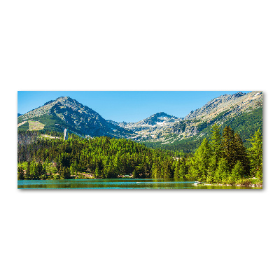 Bild auf Acrylglas See in den Bergen
