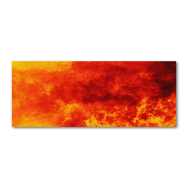 Acrylglas-Druck Flammen
