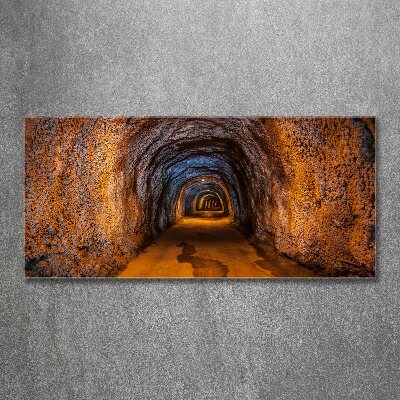 Foto auf Acryl Unterirdischer Tunnel