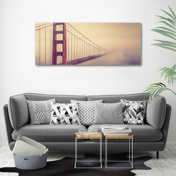 Bild auf Acrylglas San Francisco Brücke