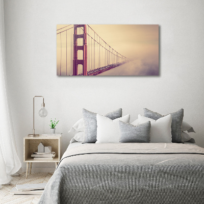 Bild auf Acrylglas San Francisco Brücke