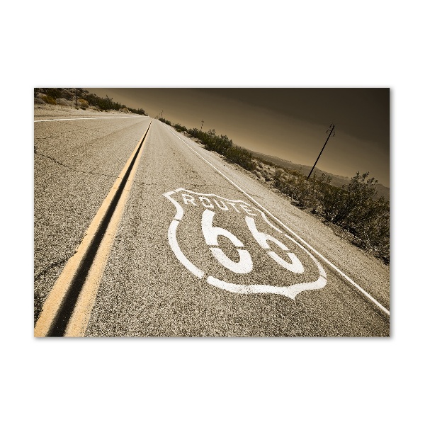 Acrylglas-Druck Straße in Kalifornien