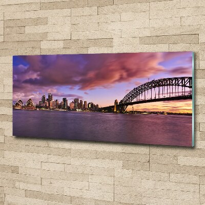 Acrylglas-Druck Sydney-Brücke