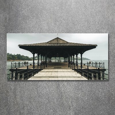 Foto auf Acryl Hong Kong Pier
