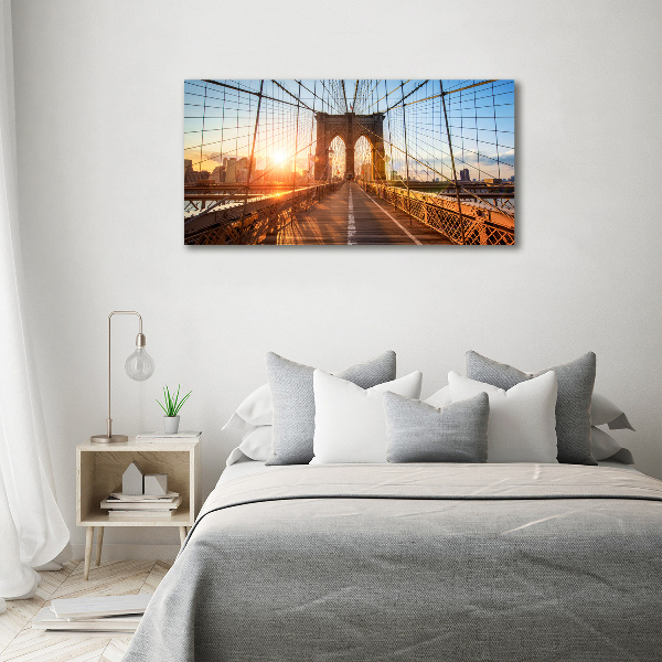 Bild auf Acrylglas Brooklyn Bridge