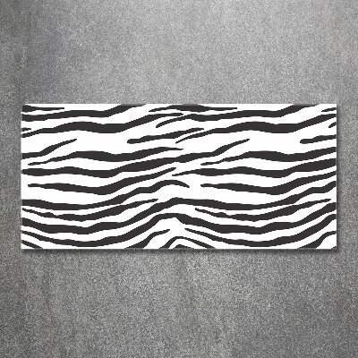 Bild auf Acrylglas Zebra-Hintergrund