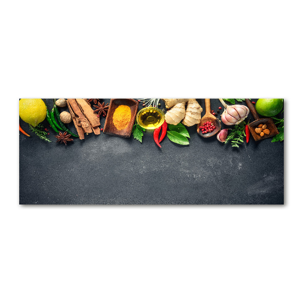 Acrylglas-Druck Kräuter und Gewürze