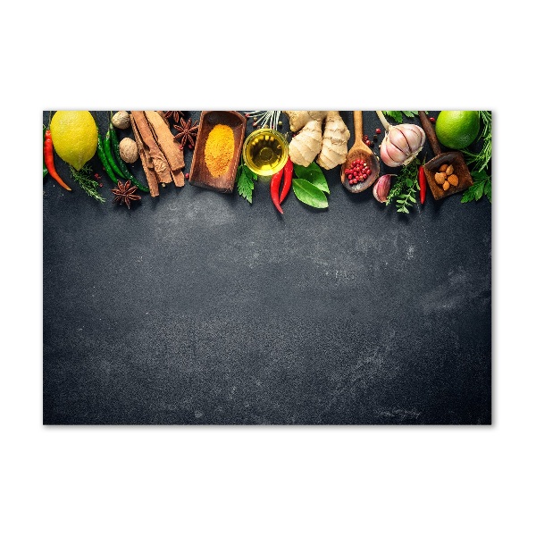 Acrylglas-Druck Kräuter und Gewürze