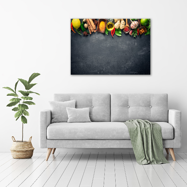 Acrylglas-Druck Kräuter und Gewürze