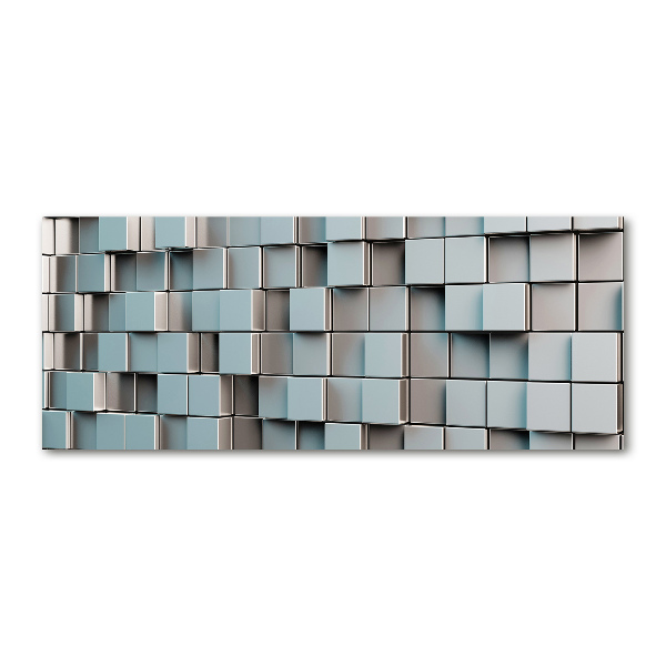 Foto auf Acryl Wand aus Würfeln