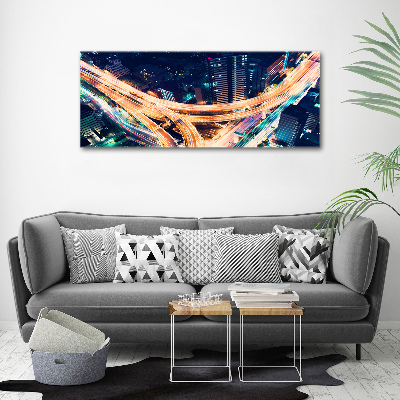 Acrylbild Fotodruck Autobahn nach Tokio