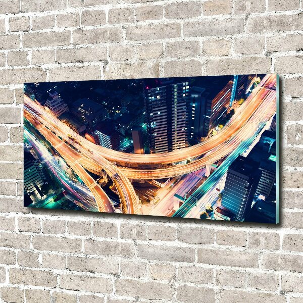 Acrylbild Fotodruck Autobahn nach Tokio